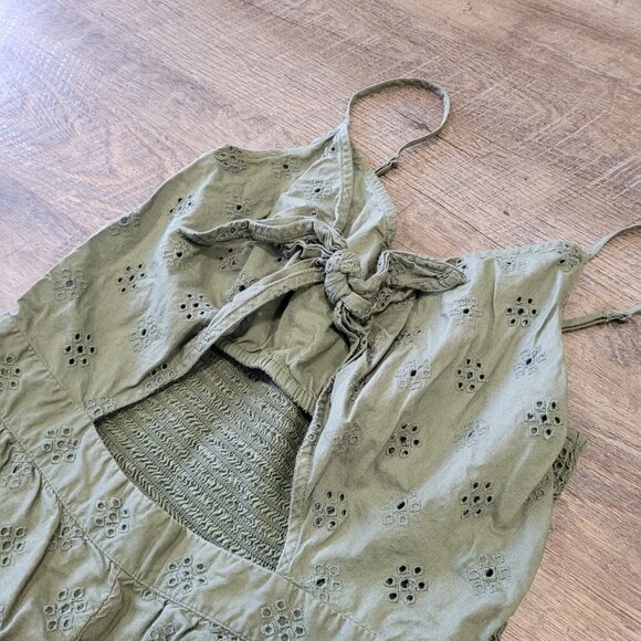 AERIE | Cutout Tie Front Romper | Sz. S - Picture 5 of 8